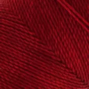 Bobina de hilo encerado Linhasita para micro macramé 1 mm - Rojo oscuro (44) x168m