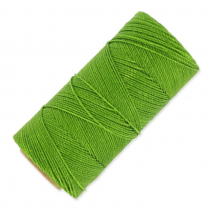 Bobina de hilo encerado Linhasita para micro macramé 1 mm - Verde hierba (352) x168m