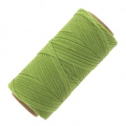 Bobina de hilo encerado Linhasita para micro macramé 1 mm - Verde lima (1019) x168m