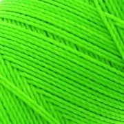 Bobina de hilo encerado Linhasita para micro macramé 1 mm - Verde Fluo (329) x168m