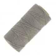 Bobina de hilo encerado Linhasita para micro macramé 1 mm - Gris (208) x168m