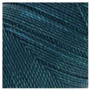 Bobina de hilo encerado Linhasita para micro macramé 1 mm - Teal (228) x168m