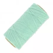 Bobina de hilo encerado Linhasita para micro macramé 1 mm - Menta (230) x168m