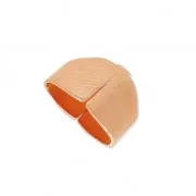 Terminal Eco para cordón 10 mm dorado rosa x1