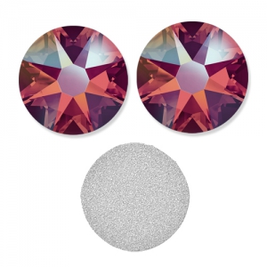 Strass para pegar PureCrystal 4 mm Light Siam Shimmer x36