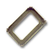 Engaste PureCrystal 4627 27x18,5 mm color bronce|raw }}