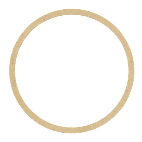 Anilla para montaje y tejido redondo 20 mm de latón bruto
