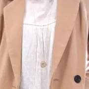 Anilla para montaje y tejido redondo 20 mm de latón bruto