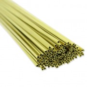 Tubo triangle 3x280 mm de latón para hacer suspensiones geométricas