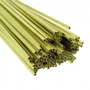 Tubo triangle 3x200mm de latón para hacer suspensiones geométricas