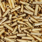 Bugles Miyuki 6 mm BGL-193 - 24kt Gold Light Plated x5g