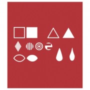 12 terminales pirograbador (punzones) cuadrado/triángulo/círculos/tríangulos/rombo/gotas