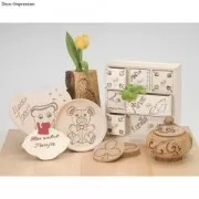 12 terminales pirograbador (punzones) cuadrado/triángulo/círculos/tríangulos/rombo/gotas