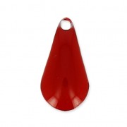 Resina epoxi gota metal lentejuela 12 mm - Rojo oscuro x10