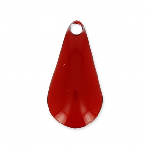 Resina epoxi gota metal lentejuela 12 mm - Rojo oscuro x10