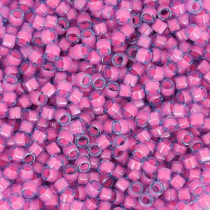 Miyuki Delica 11/0 DB2048 - Lumino s Pink Taffy x8g