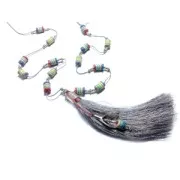 Terminal para la creación de joyas espiral o para cordón 8.5 mm dorado rosa