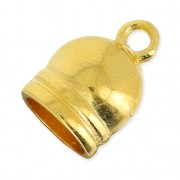 Terminal para la creación de joyas espiral o para cordón  8 mm doré|raw }}