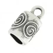 Terminal para cordón 8.8 mm plateado v.