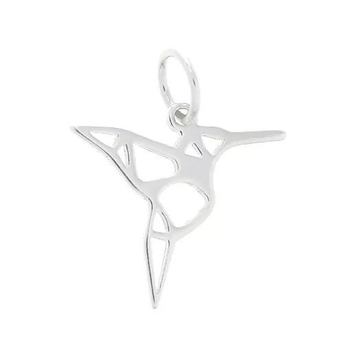 Dije origami 19 mm de Plata 925 x1