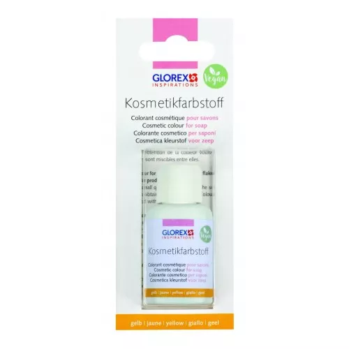 Jabón líquido colorante amarillo x20ml