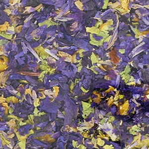 Flores secas de malva para jabón x3g