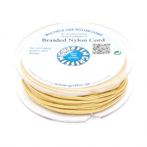 Hilo nylon trenzado europeo Griffin 1.5 mm Amber x20m