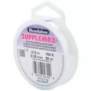 Hilo nilón invisible - illusion cord Supplemax 0.25 mm Transparente x50 m