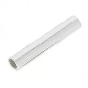 Tubo recto 20x3.5 mm de Plata 925 x1