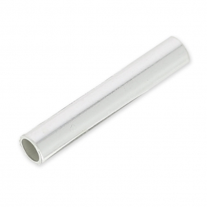 Tubo recto 20x3.5 mm de Plata 925 x1