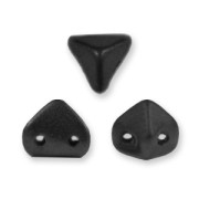 Cuentas de vidrio Super-Khéops® de Puca® 6 mm Jet Mat x10g|raw }}