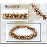 Cuentas de vidrio Super-Khéops® de Puca® 6 mm Jet Mat x10g