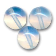 Cuentas redondas 10 mm White Opal x10|raw }}