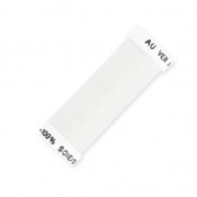 Hilo para bordar para bordado sobre tul de seda de Lunéville Seda surfine Blanco (101) x100m