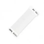 Hilo para bordar para bordado sobre tul de seda de Lunéville Seda surfine Blanco (101) x100m