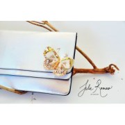 Hilo para bordar para bordado sobre tul de seda de Lunéville Seda surfine Blanco (101) x100m