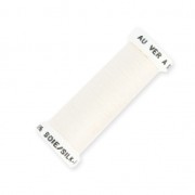 Hilo para bordar para bordado sobre tul de seda de Lunéville Seda surfine Crema (102) x100m