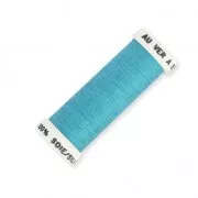 Hilo para bordar para bordado sobre tul de seda de Lunéville Seda surfine Turquesa (277) x100m