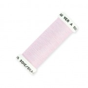 Hilo para bordar para bordado sobre tul de seda de Lunéville Seda surfine Rosa Claro (131) x100m