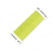 Hilo para bordar para bordado sobre tul de seda de Lunéville Seda surfine Oliva (199) x100m|raw }}