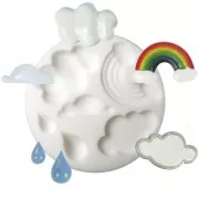 Mini molde de silicona Nube