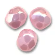 Facetadas 6 mm Rose Pearl x25