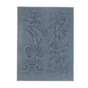 Christi Friesen - Hojas de textura para arcilla polimérica - Swirlys