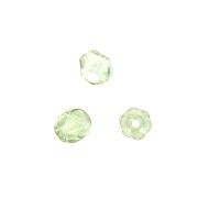 Facetas 4 mm Cristal Menta Lustre x50|raw }}