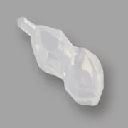 Molde de silicona para hacer 2 colgantes de resina 23.7x13.8x11.8mm Gem