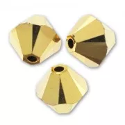 Toupies en cristal PureCrystal 5328 4 mm Crystal Aurum 2X x20