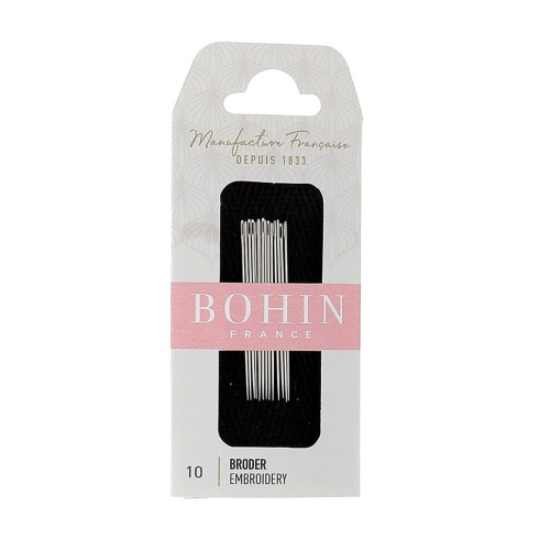 Agujas a bordar Bohin n°10 x15