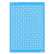 Silk Screen Moiko 74x105 mm - Diseño azulejo de cemento 7.34|raw }}