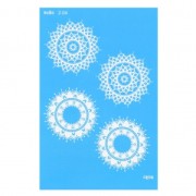 Silk Screen Moiko 74x105 mm - Diseño mandalas 2.04
