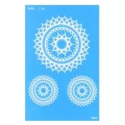 Silk Screen Moiko 74x105 mm - Diseño mandalas 2.08